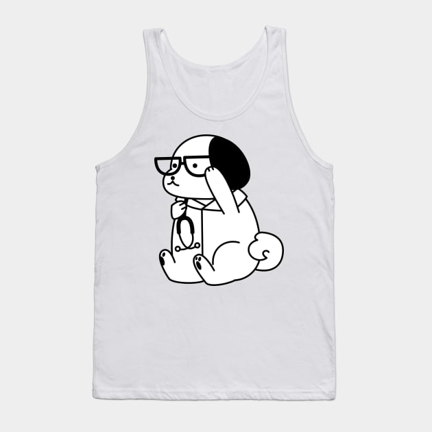 Dogter The Doctor Dog Tank Top by Attapet Original